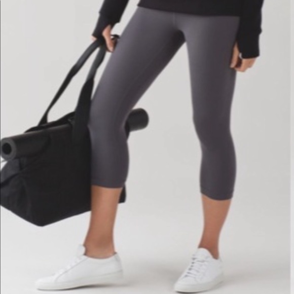 lululemon athletica Pants - Lululemon Dark Carbon Gray Leggings